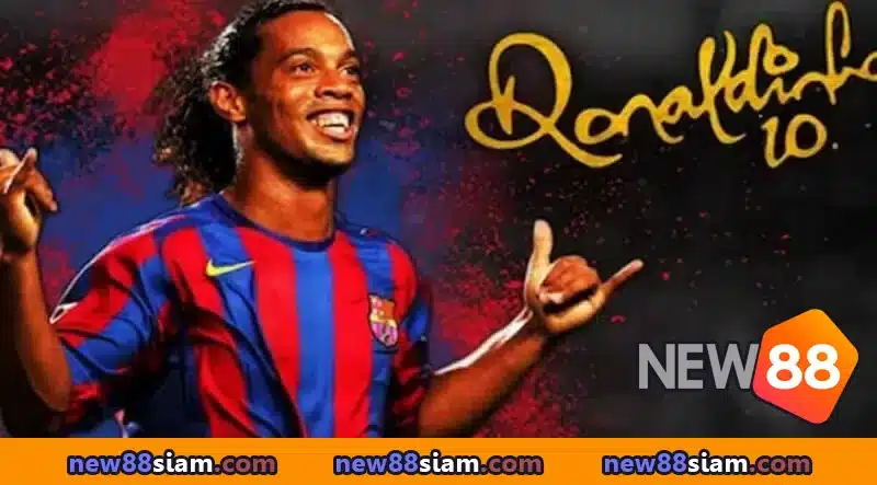 Ronaldinho เปิดตัวอย่างเป็นทางการในฐานะแบรนด์แอมบาสเดอร์ NEW88