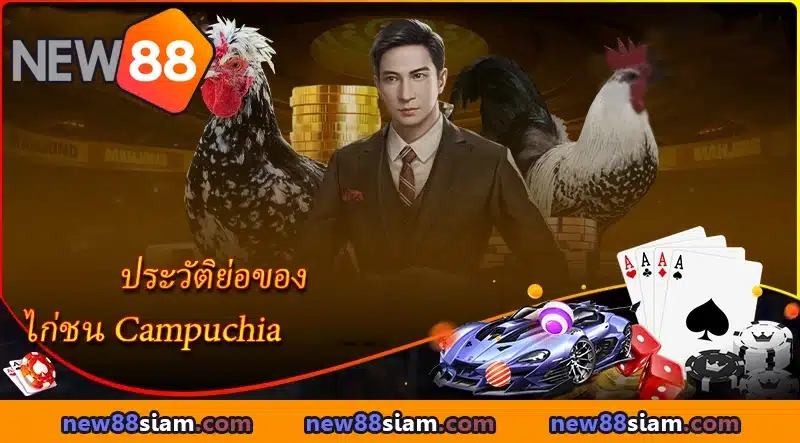 ศึกดุเดือด ไก่ชน Campuchia ถ่ายทอดสดจากสนามจริงที่ NEW88
