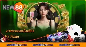 เปิดโลกความบันเทิงไปกับ V8 Poker ที่ NEW88 เพลิดเพลินกับเกมไพ่หลากหลายสไตล์